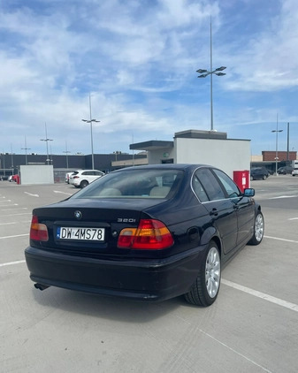 BMW Seria 3 cena 11500 przebieg: 282500, rok produkcji 2002 z Wrocław małe 106